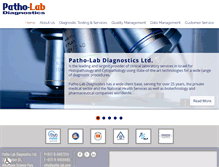 Tablet Screenshot of patho-lab.com